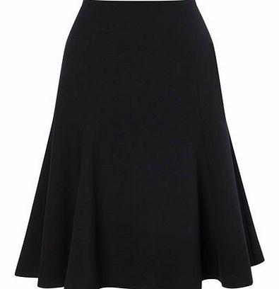 Bhs Womens Black Panel Mid Skirt, black 355718513