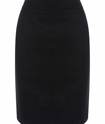 Bhs Womens Black Petite Pencil Skirt, black 495938513