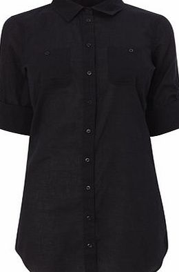 Bhs Womens Black Shirt Cover Up, black 209878513