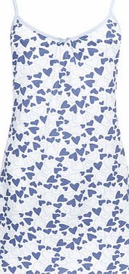Bhs Womens Blue 2 Pack Jersey Chemise, blue 728161483