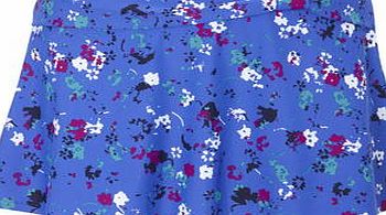Bhs Womens Blue Great Value Blurred Floral Print