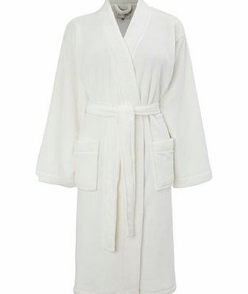 Bhs Womens Cream Great Value Kimono Robe, cream