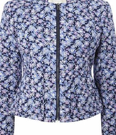 Bhs Womens Floral Quilted Jacket, floral 9853596050