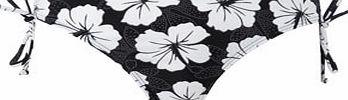Bhs Womens Great Value Mono Floral Print Bikini
