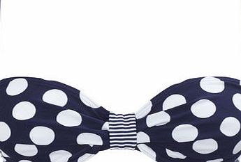 Bhs Womens Navy And White Great Value Large Print