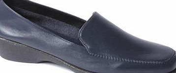 Bhs Womens Navy TLC Wide Fit Loafers, navy 2846370249