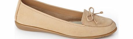 Womens Tan TLC Wide Fit Bow detail Loafers, tan