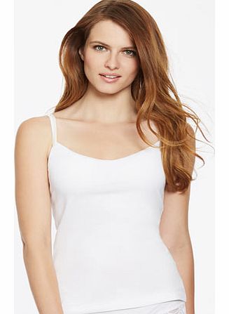 Bhs Womens White Hidden Support Vest, white 4800780306