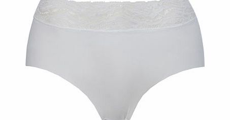 Bhs Womens White No VPL Full Brief, white 4800910306