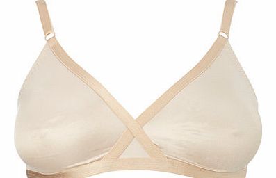 Womens White/ Nude 2Pack Cotton Underwired Bra,