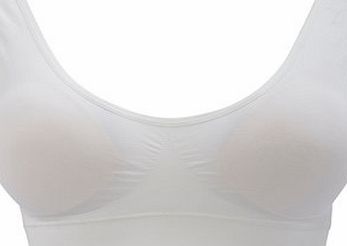 Bhs Womens White Seamfree Shaper Bra, white 2304340306