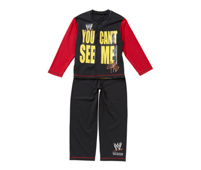 WWEandreg; John Cena velcro front pyjama