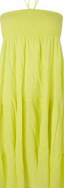 Yellow Two Way Dress, yellow 213032383