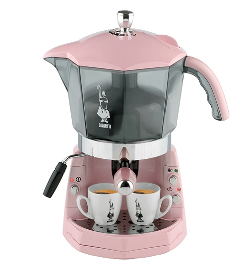 Pink Mokona Coffee Machine