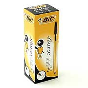 Bic Cristal Fine Black Ballpoint Pens