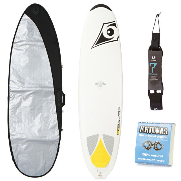 Bic Dura Tec Egg Surfboard Package - 7ft 0