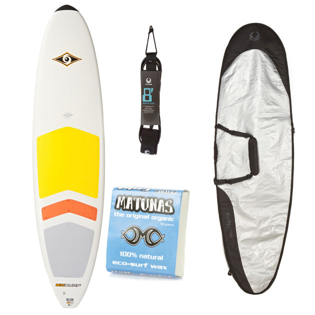 Bic Dura Tec Mini Mal Padded Surfboard Package -