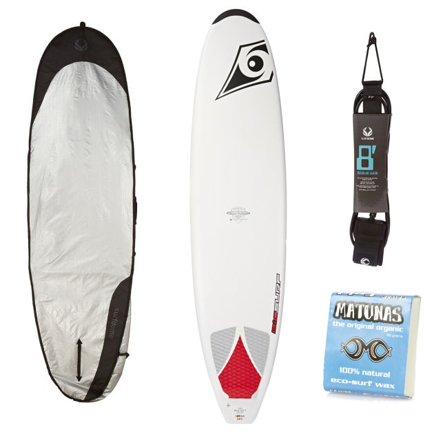 Bic Dura Tec Natural Surfboard Package - 7ft 9