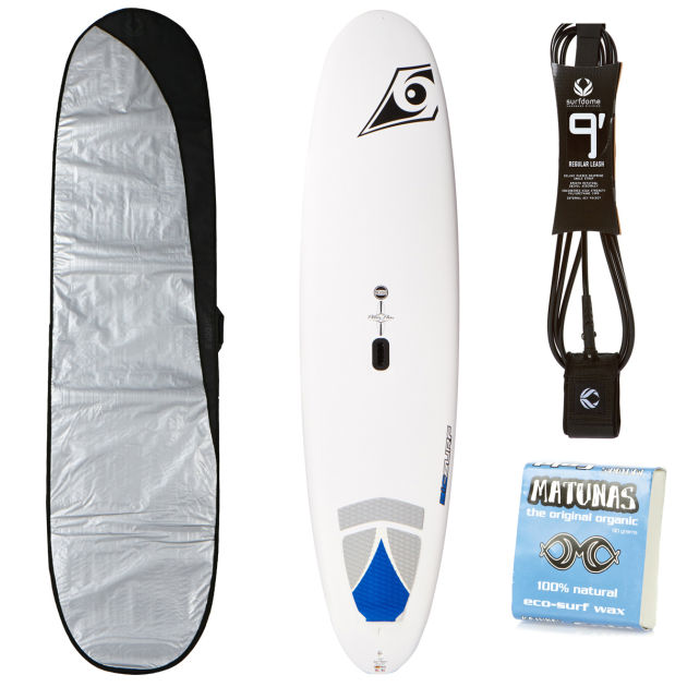 Bic Dura Tec Super Magnum Surfboard Package -