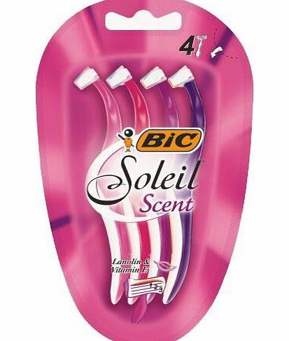 Bic Soleil Scent Disposable Razors (4)