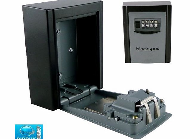 Bid Buy Direct BRAND NEW - WALL MOUNTED KEY STORAGE SAFE BOX - IDEAL TO STORE SPARE HOME KEYS, CAR KEYS OR ANY VALU