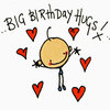 Big Birthday Hugs by Juicy Lucy