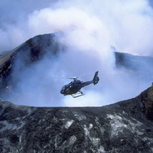 Island Circle of Fire Helicopter Flight from