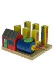 Complete Wooden Train Railway System - Train Washer (Compatible with leading wooden rail systems) - Wooden Toy