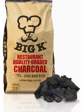 Big K 12kg Restaurant Grade Hardwood Lumpwood Charcoal Char coal BBQ Barbecues
