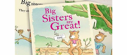 BIG Sisters are Great Personalised Book