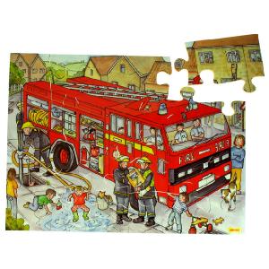 Bigjigs Toys Chunky 24 Piece Fire Engine Puzzle