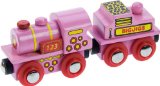 Bigjigs Toys Ltd Pink 123 Engine