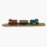 Bigjigs Toys Ltd Wooden Train Track Accessories - Shunters (compatible with other leading brands) - Bigjigs Rail
