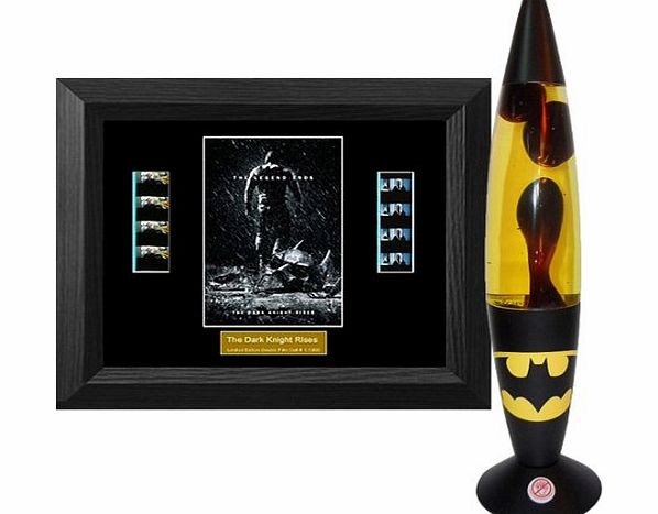 Bigscreencells The Dark Knight Rises - Numbered Limited Edition Film Cell amp; Batman Motion Lamp in Presentation box