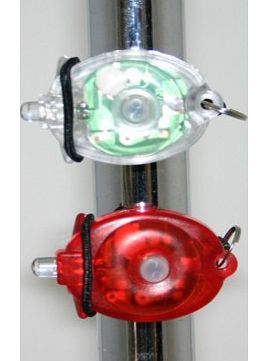 Bike Lights Pair - Very bright in Red and White