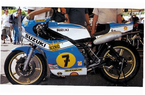 SUZUKI 1:12 Minichamps bike XR14 1976 GP Barry Sheene Ltd Edition