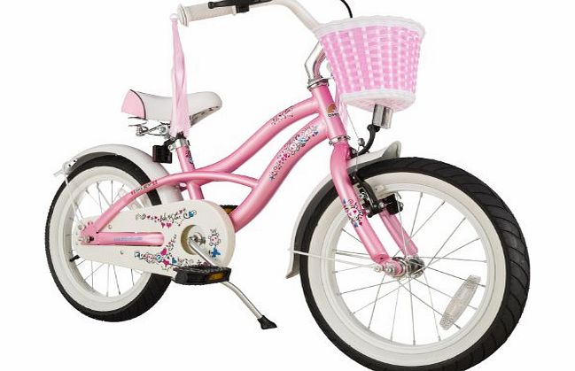 Bikestar bike*star 40.6cm (16 Inch) Kids Children Girls Bike Bicycle Cruiser - Colour Pink
