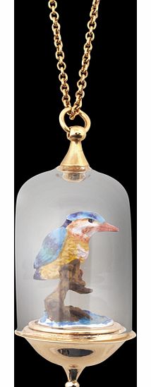 Bill Skinner Curios Kingfisher Pendant BS-NW052-G