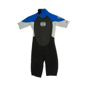 Billabong Boys Billabong Intruder Shortie Wetsuit. Black