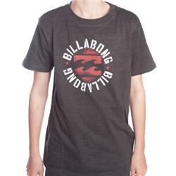 Boys Pavement T-Shirt - Black Heather