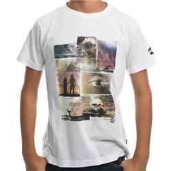 Boys Rasta Mixed SS T-Shirt - Patchwork