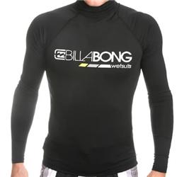 Clean LS High Coll Rashvest - Black