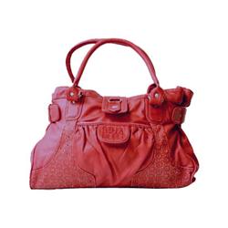Ladies Colenta Handbag - Vintage Red