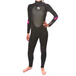 Ladies Synergy 4/3mm Wetsuit -Blk/Violet