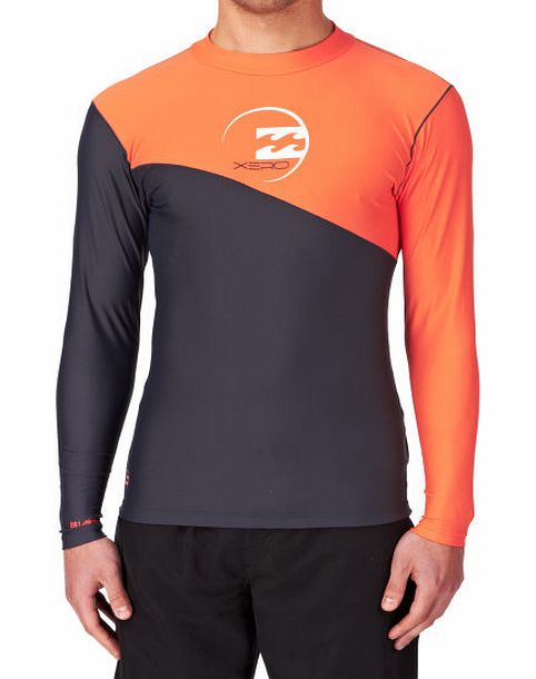 Billabong Mens Billabong Xero Pro Long Sleeve Rash Vest -