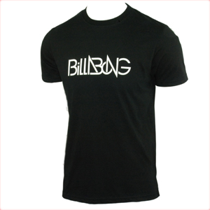 Mens Billabong Revolution T-Shirt. Black