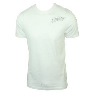 Mens Billabong Watermarks T-Shirt. White