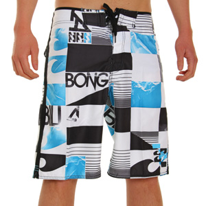 Squared Up Boardies - Blue