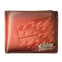 Vintage Leather Wallet - Merlot