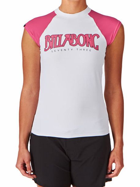 Billabong Womens Billabong Beach Comber Cap Sleeve Rash